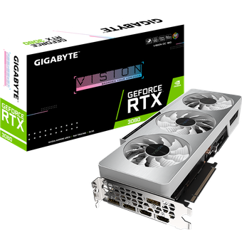 GIGABYTE GeForce RTX 3080 Vision OC 10G - Rev 1.0 [GV-N3080VISION OC-10GD]