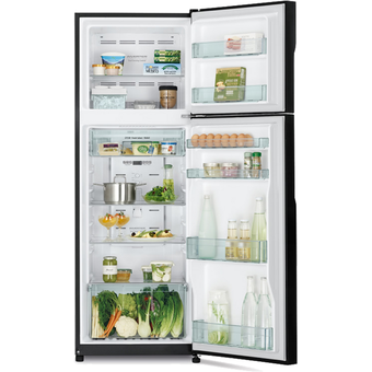 Hitachi 318L Stylish Series Top Mount Freezer Fridge [R-H355P7MBBK]