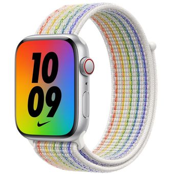 Apple Watch SE 2020 (44mm, GPS + Cellular) - Aluminum Case with Nike Sport Loop