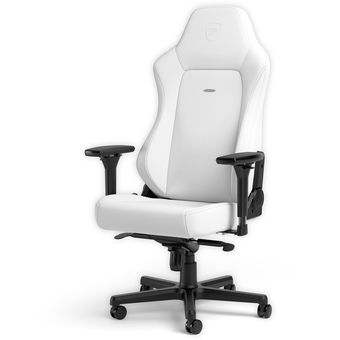 Noblechairs HERO, High-tech faux leather -  Black/ Java/ White Edition