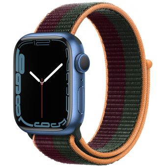 Apple Watch Series 7 (45mm, GPS + Cellular) - Aluminum Case with Sport Loop