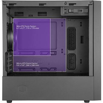 Cooler Master MasterBox NR400 with ODD Harga Price and Spec. Beli buy ...