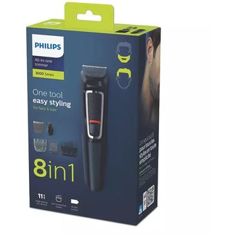 Philips Multigroom Series 3000 8-in-1, Face and Hair [MG3730/15]