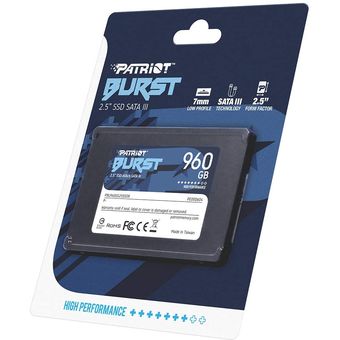Patriot BURST 2.5" SATA III SSD, 960GB
