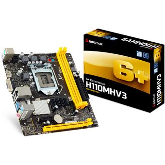BIOSTAR H110MHV3, mATX motherboard