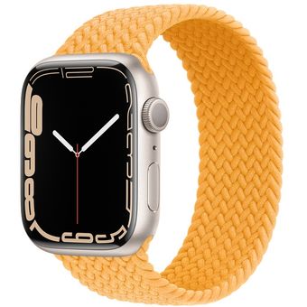 Apple Watch Series 7 (41mm, GPS + Cellular) - Aluminum Case with Braided Solo Loop