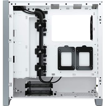 Corsair 4000D AIRFLOW Tempered Glass Mid-Tower ATX Case - White