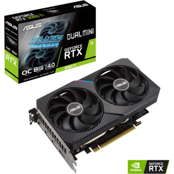 ASUS DUAL GeForce RTX 3060 Ti V2 MINI OC Edition 8GB GDDR6