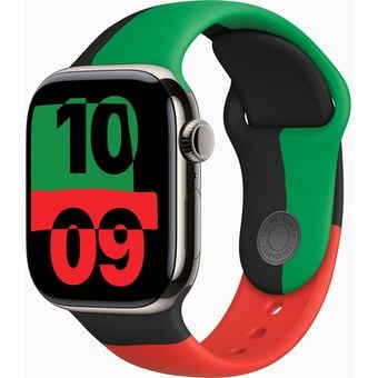 Apple Watch Series 10 (46mm, GPS + Cellular) - Titanium Case with Sport Band