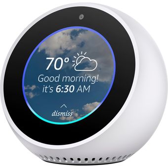 Amazon Echo Spot | Smart Alarm Clock w/ Alexa