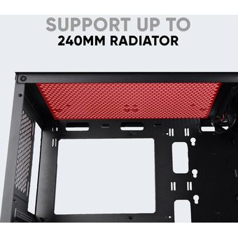 Armaggeddon Tesseract Core 2 Pro-Grade Gaming PC Case (M-ATX)