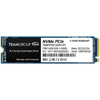 TeamGroup MP33 PRO M.2 PCIe SSD, 512GB