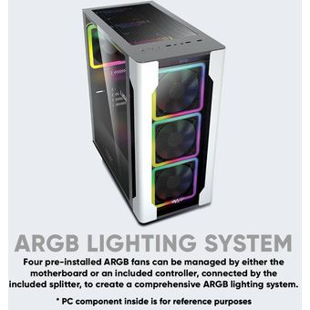 Armaggeddon AirStream S140 E-ATX Gaming PC Case