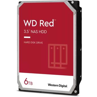 Western Digital WD Red NAS Hard Drive, 6TB [WD60EFAX]