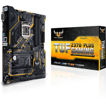 ASUS TUF Z370-PLUS GAMING, ATX motherboard