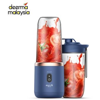 Deerma NU06 Portable Rechargeable Juice Blender (Navy Blue)