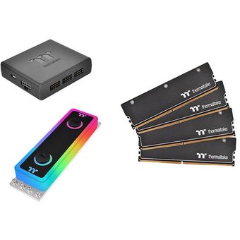 Thermaltake WaterRam RGB Liquid Cooling Memory DDR4 3200MHz, 32GB (8GB x 4)