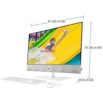 HP Pavilion All-in-One PC, i7-10700T, 8GB/512GB [27-d0714d] 