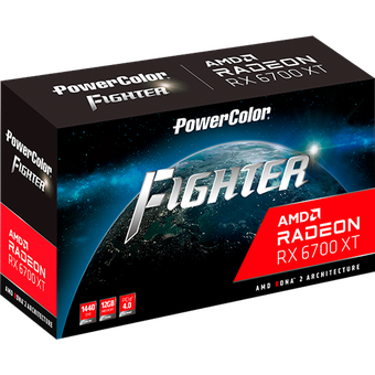 PowerColor Fighter AMD Radeon RX 6700XT 12GB GDDR6 Harga Price and Spec ...