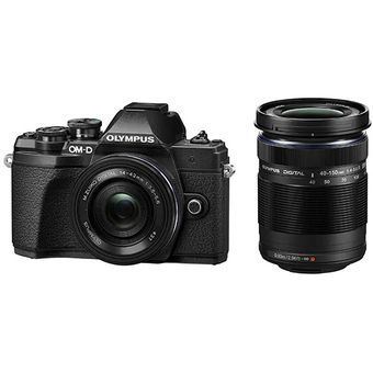 Olympus OM-D E-M10 Mark III Double Zoom Kit, M.Zuiko 14-42mm & M.Zuiko 40-150mm