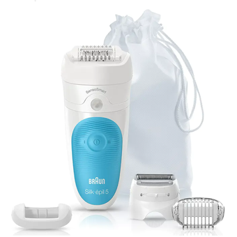 Braun Full Body Wet and Dry Epilator (SES5/890 FGB12/34) - Blue