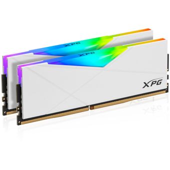 XPG SPECTRIX D50 RGB Desktop Memory 32GB (2x16GB) DDR4 3200MHz ,White