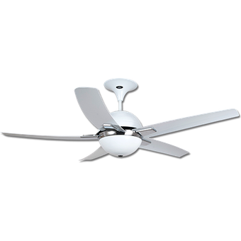 Deka Q7N 56" Ceiling Fan, Designer Series