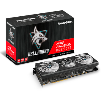 PowerColor Hellhound AMD Radeon RX 6700XT 12GB GDDR6