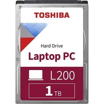 Toshiba L200 Laptop PC 2.5" SATA Hard Drive, 1TB [HDWL110UZSVA]