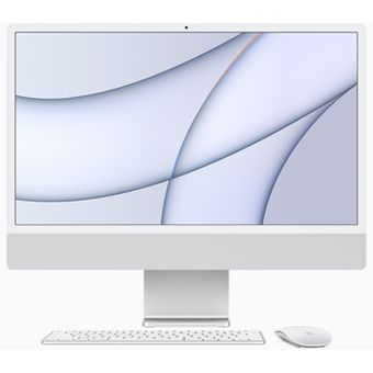 Apple iMac 24" (2021, M1, Four Ports), 8‑Core CPU, 8‑Core GPU, 8GB/256GB