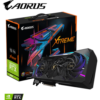 GIGABYTE AORUS GeForce RTX 3090 XTREME 24G [GV-N3090AORUS X-24GD]