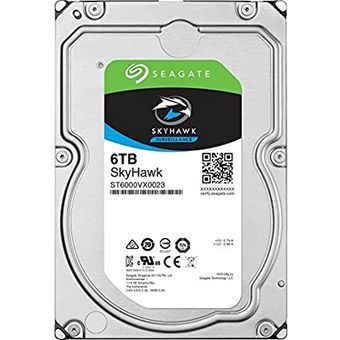 Seagate SkyHawk Surveillance 3.5" HDD, 6TB [ST6000VX0023]