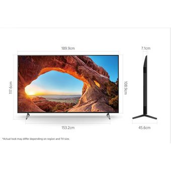 Sony 85" X85J 4K UHD HDR Smart TV [KD-85X85J]