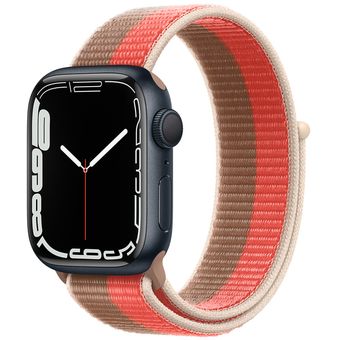 Apple Watch Series 7 (41mm, GPS + Cellular) - Aluminum Case with Sport Loop