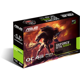 ASUS Cerberus GeForce GTX 1050 Ti OC Edition 4GB GDDR5