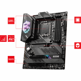 MSI MPG Z690 EDGE WIFI, ATX motherboard