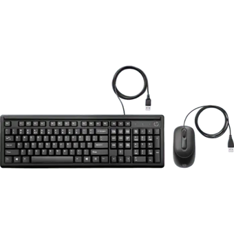 HP Wired Keyboard and Mouse 160 [6HD76AA]