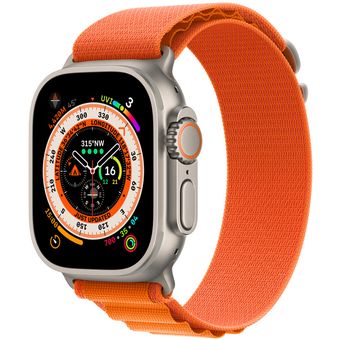 Apple Watch Ultra (49mm, GPS + Cellular) - Titanium Case with Alpine Loop