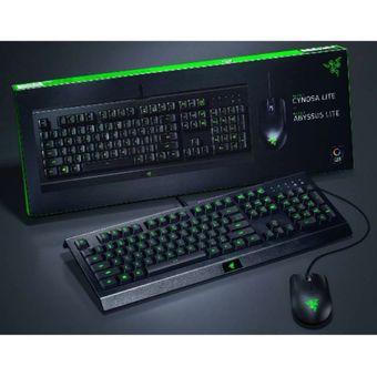 Razer Cynosa Lite Keyboard + Abyssus Lite Mouse Bundle