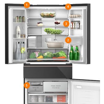 Panasonic Premium 4-door Refrigerator [NR-YW590YMMM]