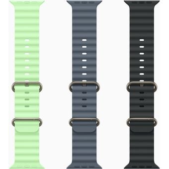 Apple Watch Ultra 3 (49mm, GPS + Cellular) - Titanium Case with Ocean Band