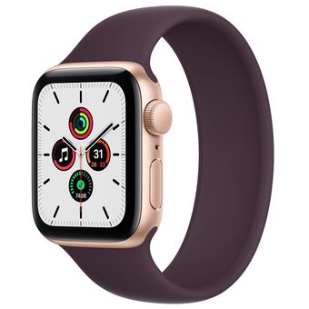 Apple Watch SE 2020 (44mm, GPS + Cellular) - Aluminum Case with Solo Loop