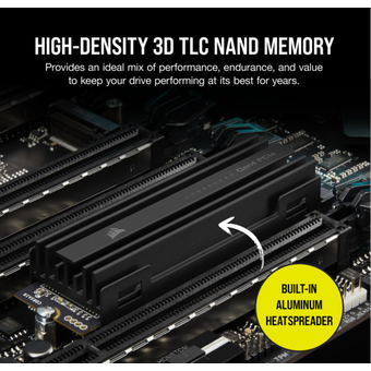 Corsair MP600 PRO 4TB M.2 NVMe PCIe Gen. 4 x4 SSD