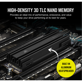 CORSAIR MP600 PRO HXT 4TB Gen4 PCIe x4 NVMe M.2 SSDデスクトップ用