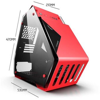 Armaggeddon Hagane H7 Triangular Micro ATX PC Case
