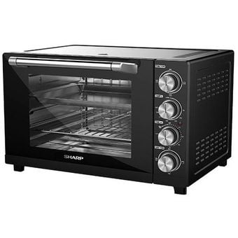 Sharp 70L Electric Oven w/ 3-Level Heating [EO709RTBK]