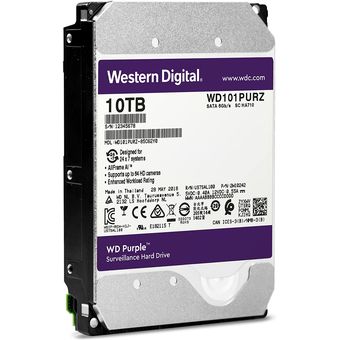 Western Digital WD Purple Surveillance HDD, 10TB / 256MB Cache