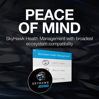 Seagate SkyHawk AI 3.5" Surveillance Hard Drive, 8TB [ST8000VE0004 ]