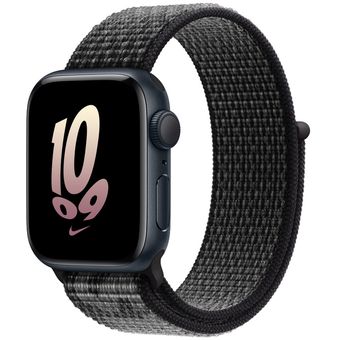 Apple Watch SE 2022(40mm, GPS) - Midnight Aluminum Case with Nike Sport Loop