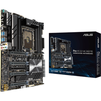 ASUS Pro WS C621-64L SAGE/10G, Workstation Motherboard
